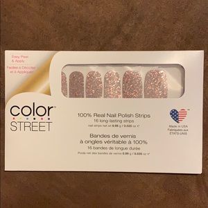 Colored nails strips